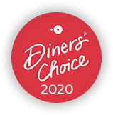 Diners Choice Award Winner 2019 Link to Open Table Reservations