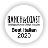 Ranch & Coast Magazine Awarded Best Italian 2019 Link to Website